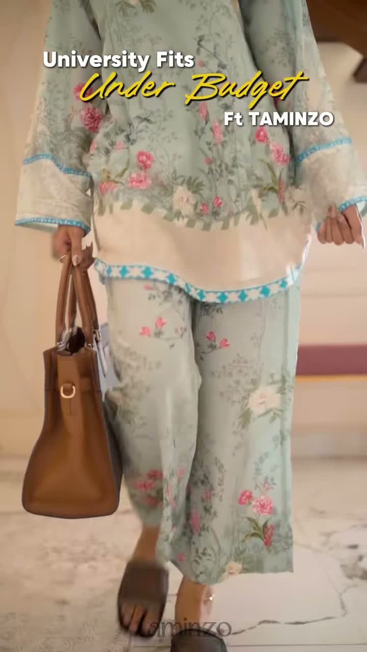 Panache Apparel Dear Summer Silk Lawn Printed Co-Ord Set-Field Notes