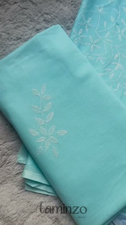 Fehm Lawn Hand Embroidered Unstitched 2-Piece Suit
